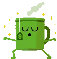 Don't Forget Tea Mug Sticker