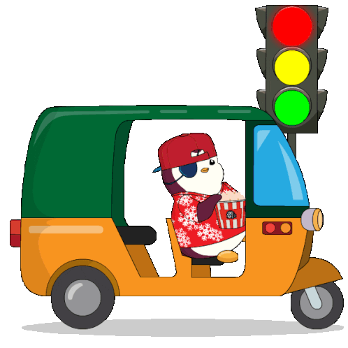 Funny Penguin Sticker