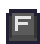 Press F Pixel Art Sticker