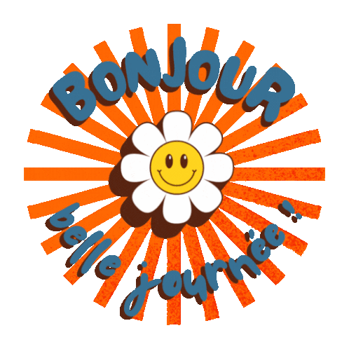 Eila Bonjour Belle Journée Fleur Souriante