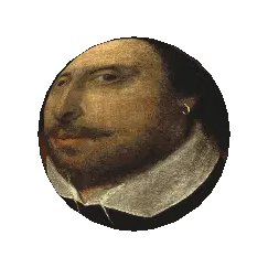William Shakespeare Shakesphere Animated Sticker