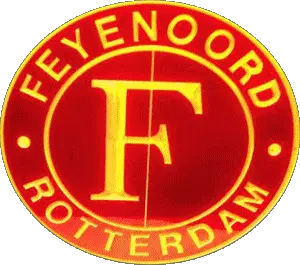 Feyenoord Rotterdam 3D Rotating Logo Sticker