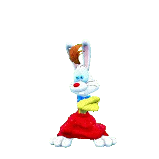 Who Framed Roger Rabbit Dancing Animated Sticker