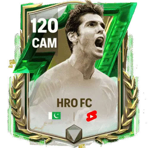 HRO FC 120 CAM FIFA Mobile Player Card Sticker