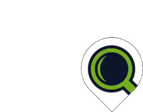 Magnifying Glass Tracker Pin Icon