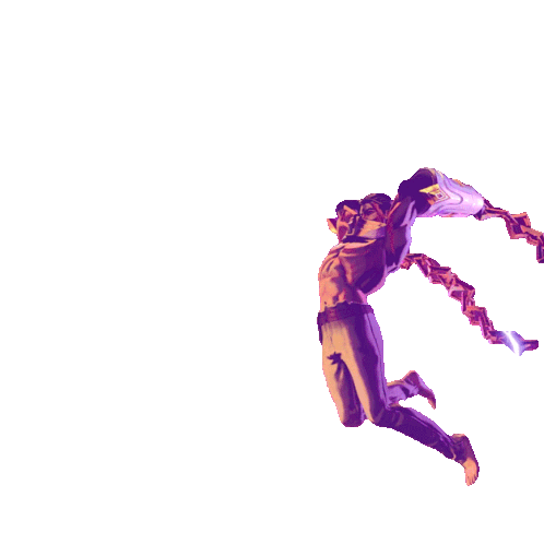 Attack Sylas Jumping with Chains Sticker
