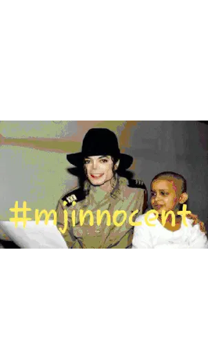 Michael Jackson #MJInnocent Tribute Sticker