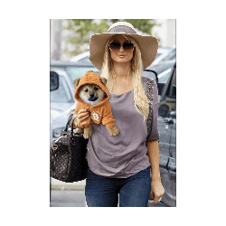 Paris Hilton's Bitcoin Dog