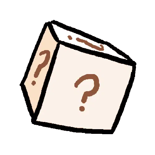 Haru Mystery Question Mark Cube Animation