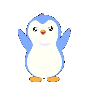 Hype Lfg Oprah Penguin Pudgy Meme Sticker
