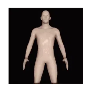 Uhm Scary 3D Figure Zoom