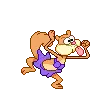 Spongebob Sandy Cheeks Crazy Pixel Art