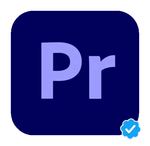 Adobe Premiere Pro Verified Checkmark Logo
