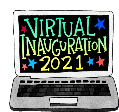 Virtual Inauguration2021 Inauguration Sticker