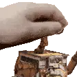 Wall E Pixar: Cute Head Pat Sticker