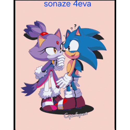 Sonaze: Sonic & Blaze Fan Art Collection