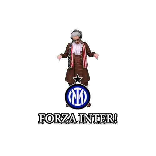 Benjammins & Inter Milan: Forza Inter! Sticker