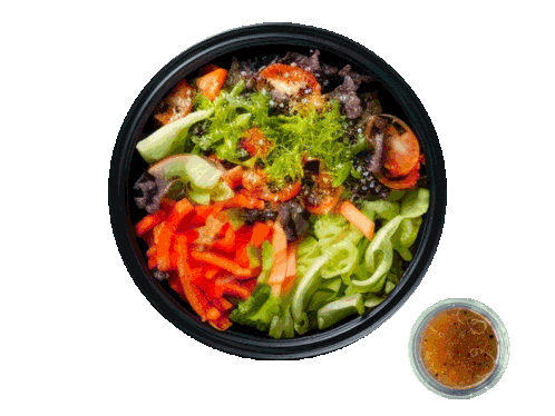 Uber Eats Animated Salad Bowls