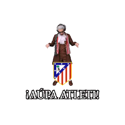 Aupa Atleti Benjammins Football Club Sticker