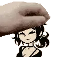 Ashley TCOAAL: Hand Holding Head Pixel Art