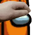 Among Us Character Hand Reaching Meme
