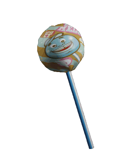 Pirulito Posso Rotating Lollipop Sticker