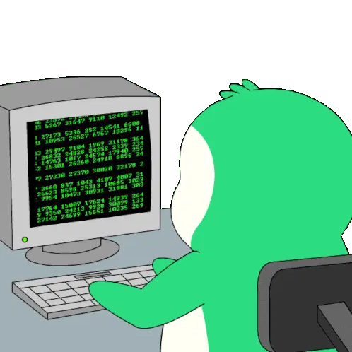 Abster Coding on Computer
