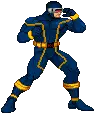 X-Men Cyclops Pixel Art Sticker