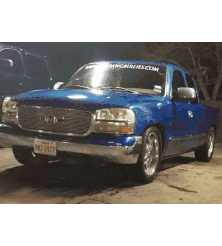 Blue GMC Static Drop Truck, Dubballers Style
