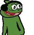 Pepe the Frog Meme Sticker (Dan)