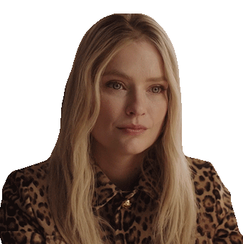 Camille Razat Nodding in Leopard Print Shirt
