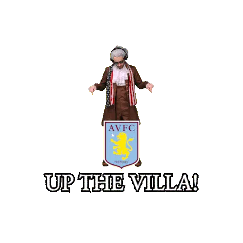 Benjammins Up The Villa Aston Villa FC Sticker