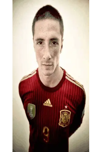 Fernando Torres Staring in Spain Jersey