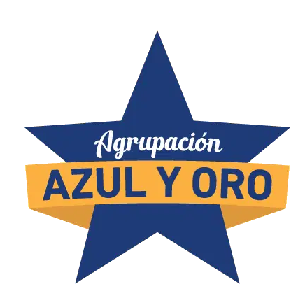 Boca Juniors Agrupación Azul y Oro Star Sticker