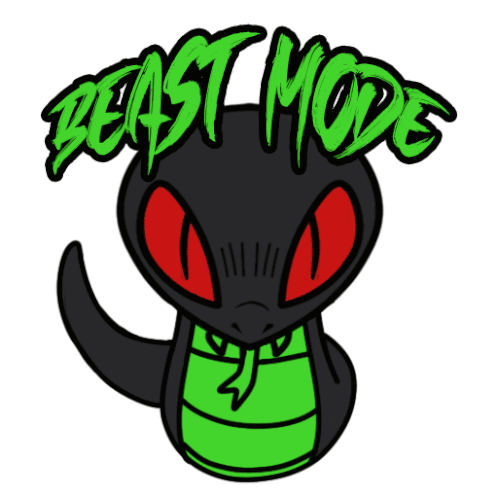 Razer Beast Mode Snake Sticker