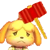 Isabelle Canela Hammer Sticker