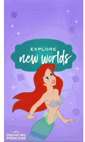 Dream Big Princess: Inspirational Disney Sticker
