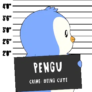 Pengu Mug Shot: Crime Being Cute