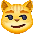 Wry Smirking Cat Winking Bounce