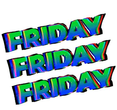 Friday Tgif Sticker