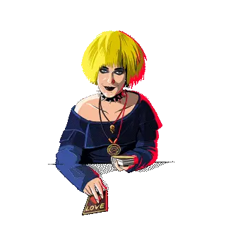 Misty Olszewski Love Card Pixel Art
