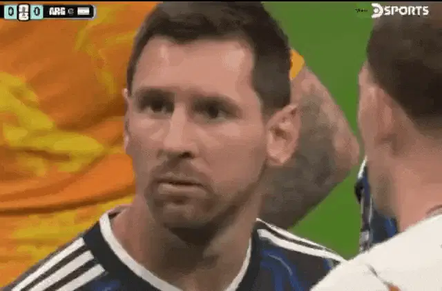 messi acceptable nod