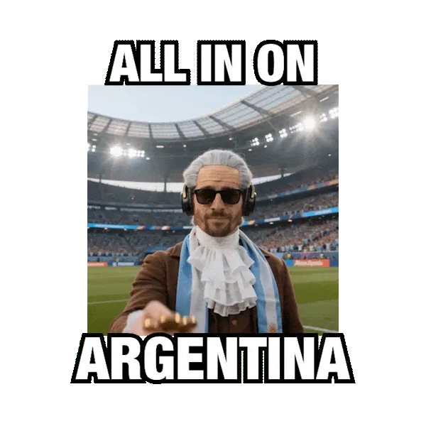 Argentina will win the world cup meme