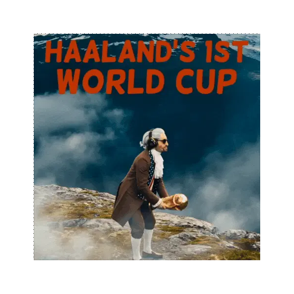 erling braut haaland's first world cup