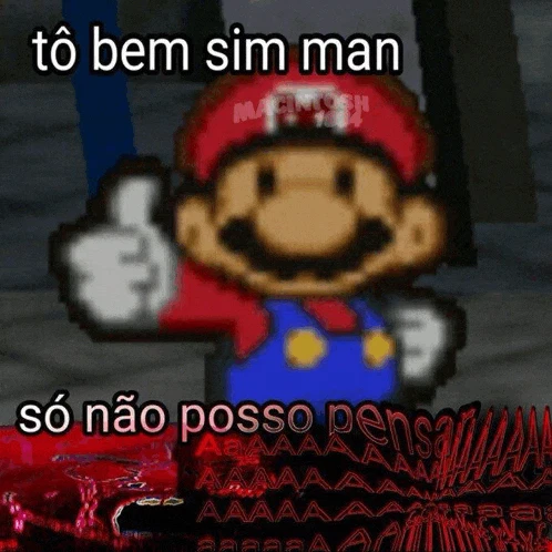 To Bem Sim Mano To Bem Sim So Não Posso Pensar Meme