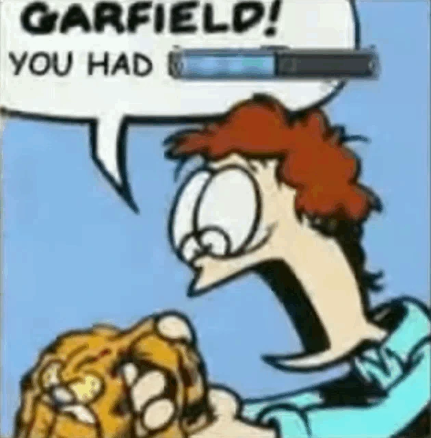 Garfield Deepwoken Meme