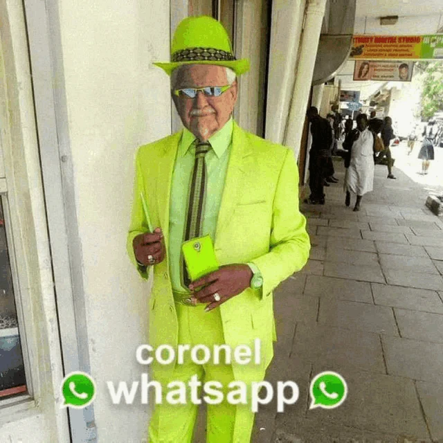 Coronel Whatsapp Meme