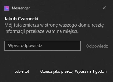 Kuba Czarnecki Messenger Meme