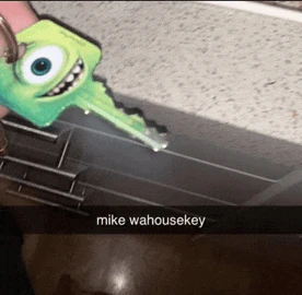 Mike Wahousekey Mike Wazowski Meme