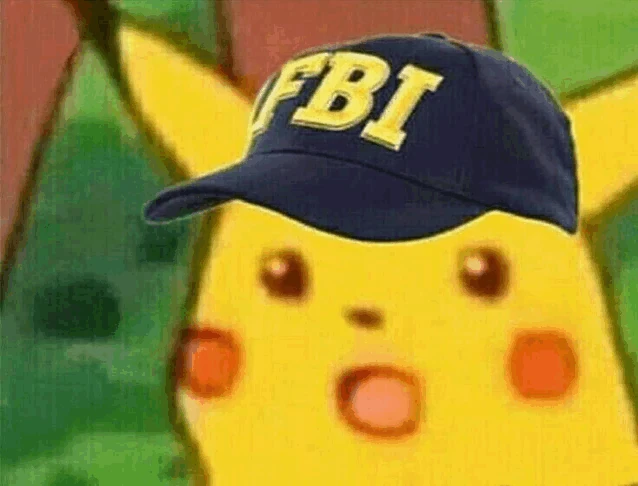 Pikachu Fbi Meme